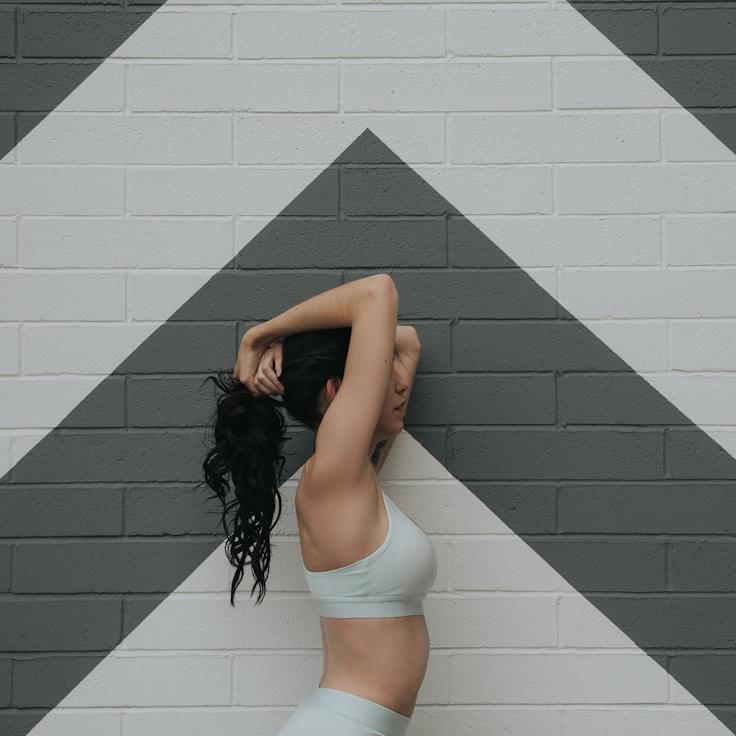 Group fitness class in a modern studio environment